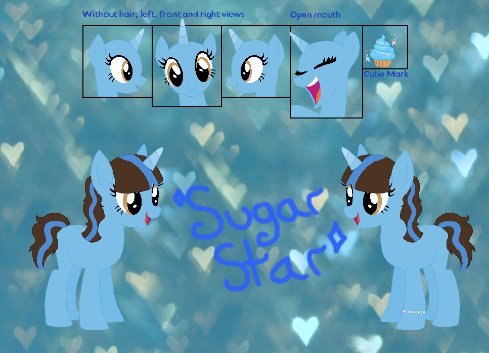 .: Sugar Star, my official Ponysona :.