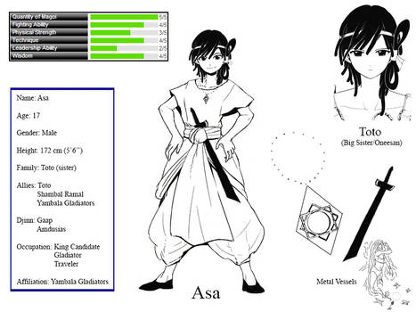 Magi OC: Asa