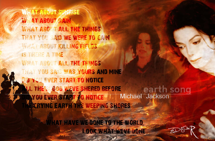 Michael jackson переводы песен. Джексон песня земли. Michael Jackson Earth Song.