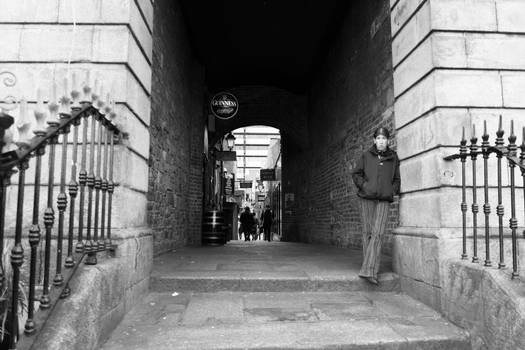 Woman in Dublins Streets
