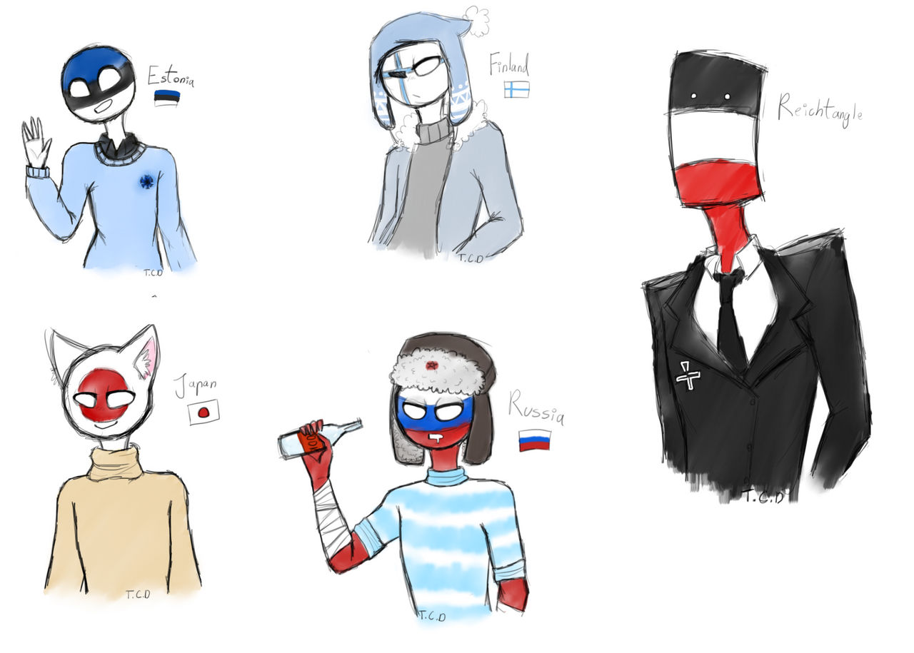 Human Countries Fandom Countryhumans doodles by wTCDw on DeviantArt