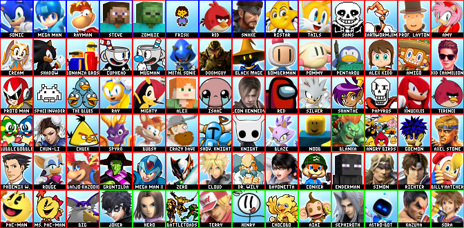 Ssbu Roster Deviantart SSBU roster but there no nintendo characters by caiomira23 on DeviantArt