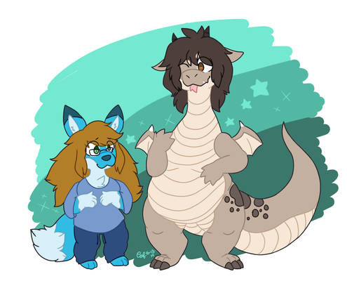 Bubb Fox and Copp Dragon!