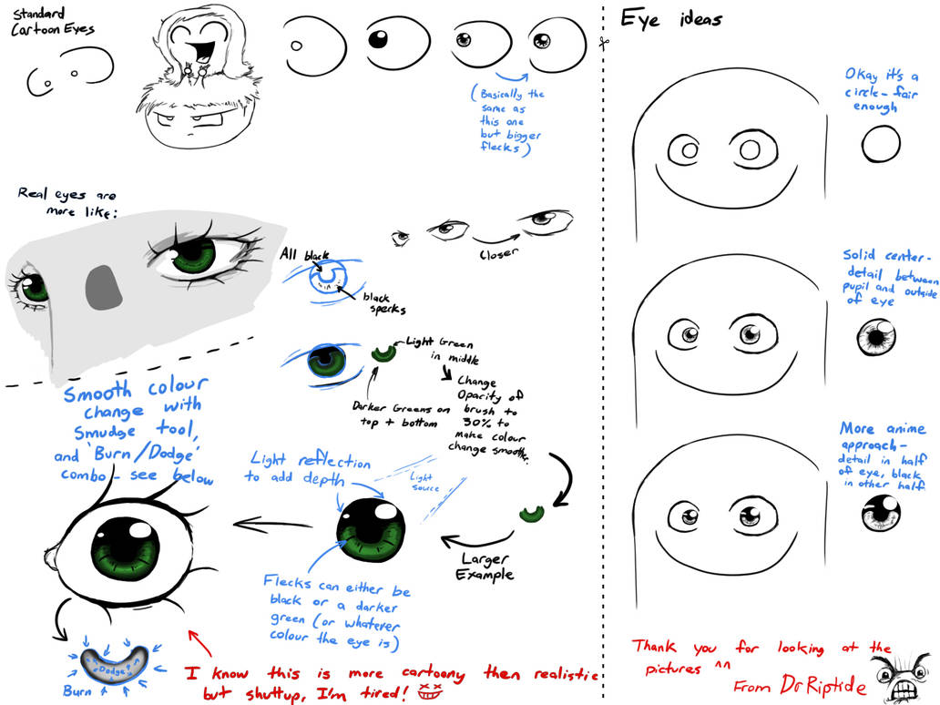 Silly Eye Tutorial DIY eyes tutorial by DrRiptide on DeviantArt