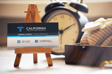 Modul 006: California (Corporate Business Card)