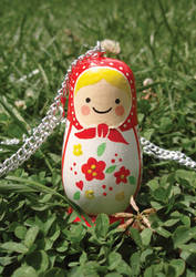 Babushka Baby Necklace