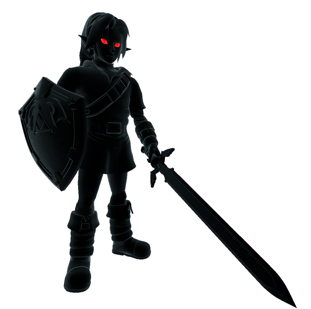 Ocarina of Time Dark Link Render by kamtheman56 on DeviantArt