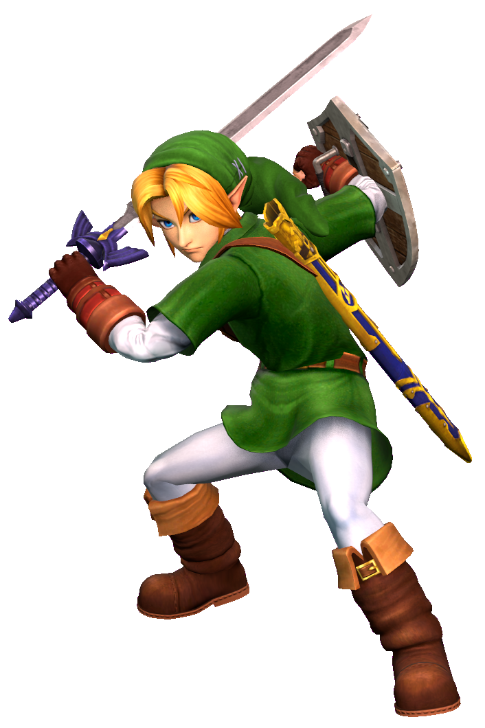 The legend of Zelda: Ocarina of Time render