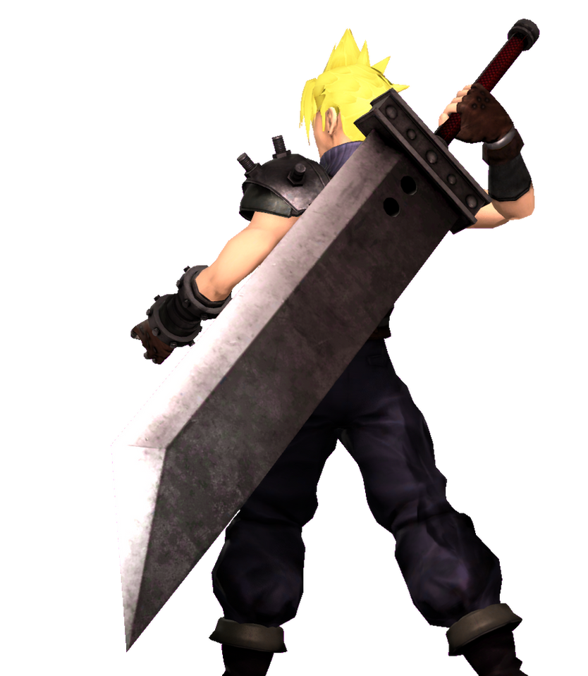 Cloud Strife Render by kamtheman56 on DeviantArt