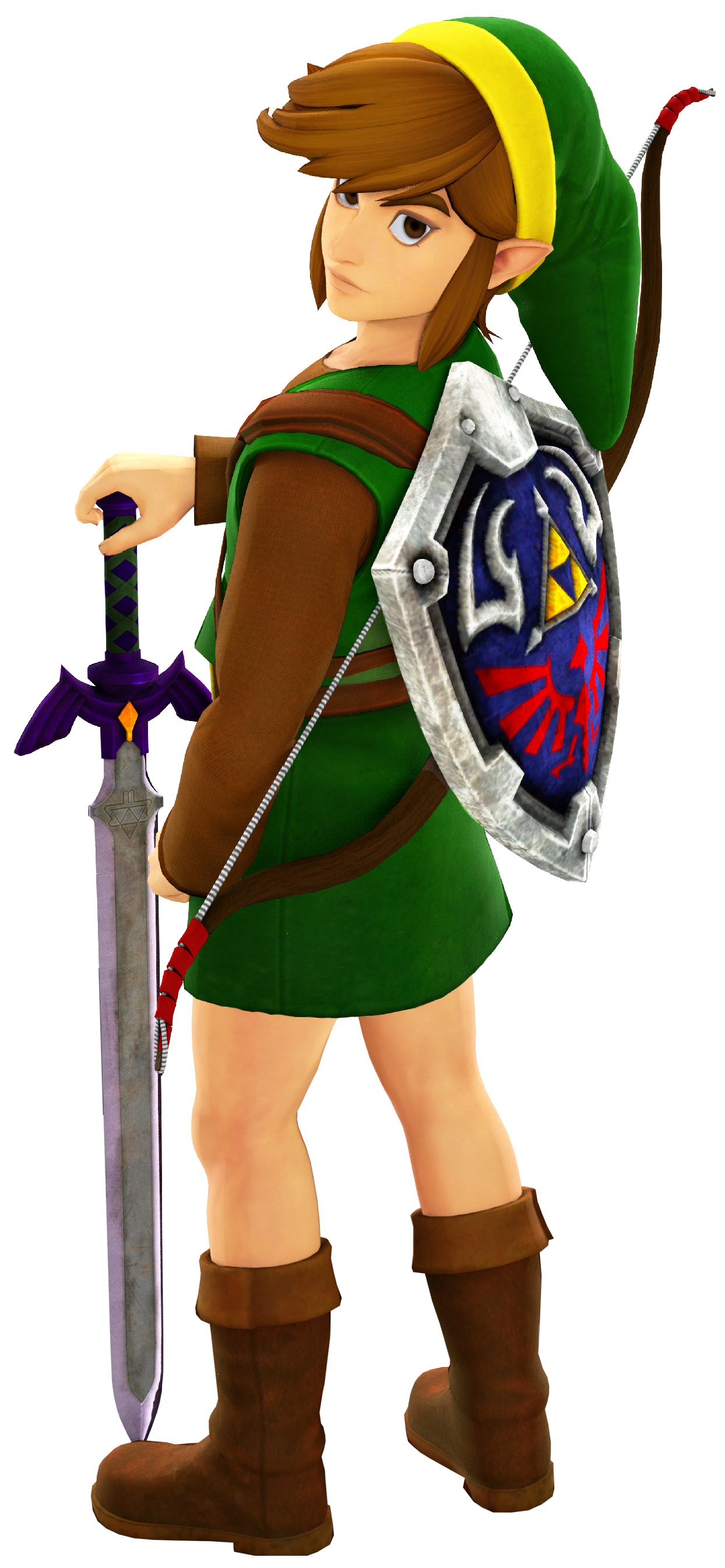 Link ( The Legend of Zelda ) Render V2 by RayLuisHDX2 on DeviantArt