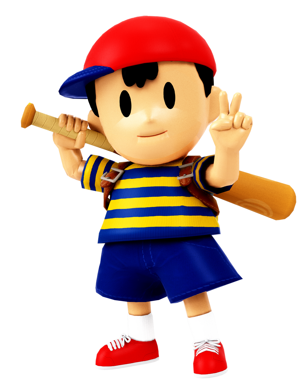 Ness Render by kamtheman56 on DeviantArt