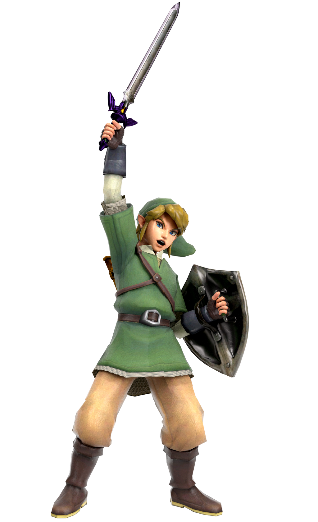 Skyward Sword Link Render by kamtheman56 on DeviantArt
