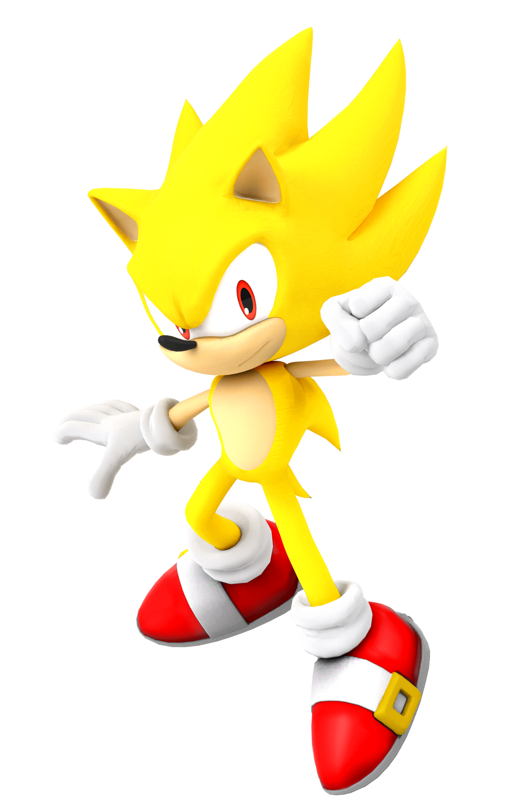 Super Sonic Render by kamtheman56 on DeviantArt