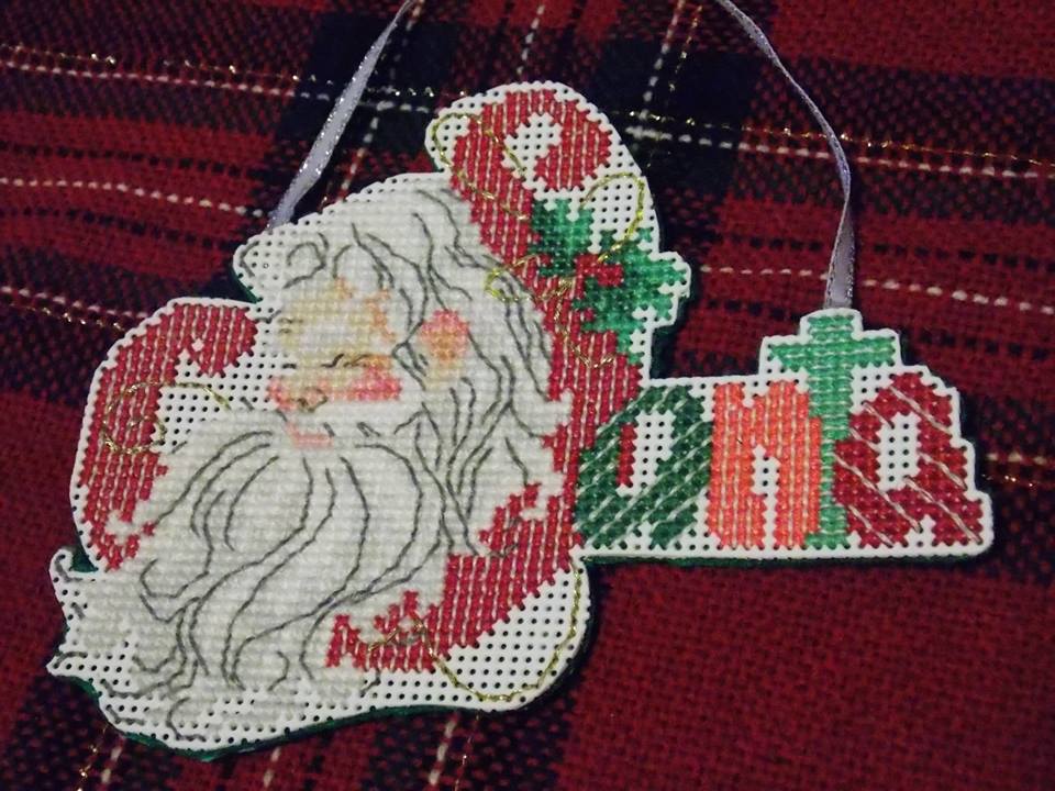 Santa Ornament