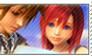 Sora and Kairi Stamp