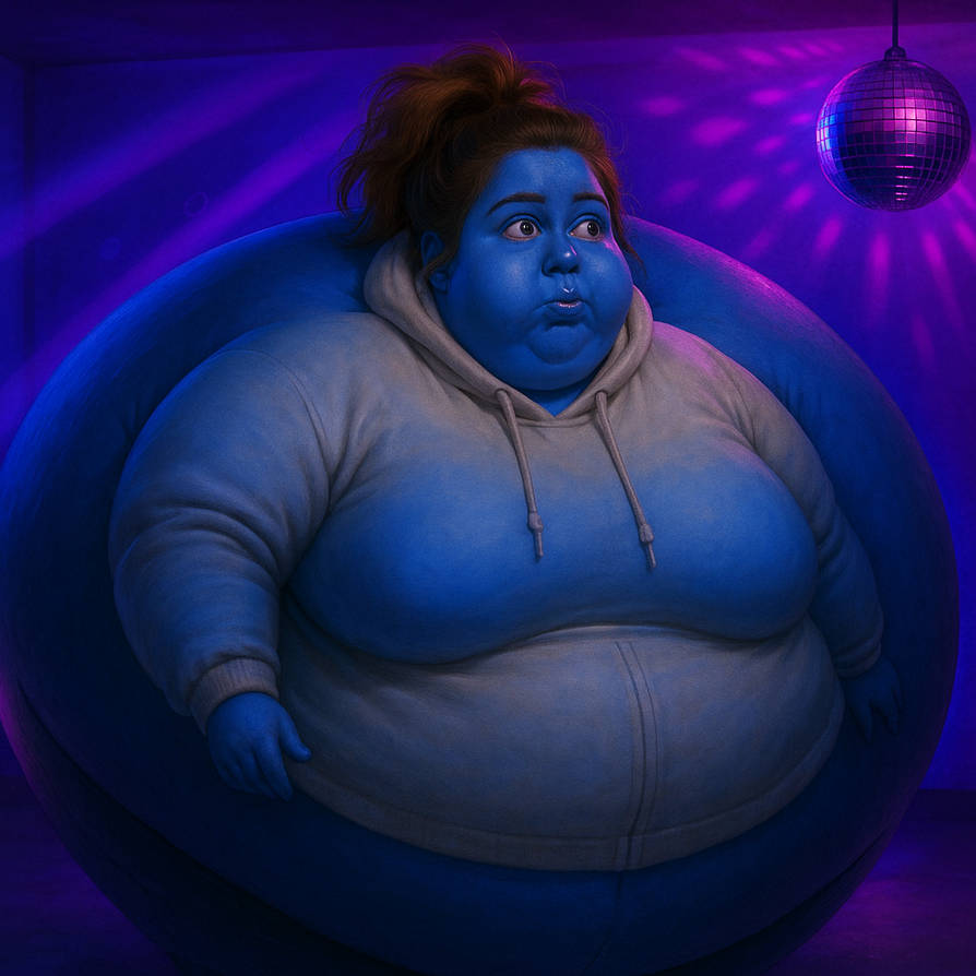 Musical Fat Inflation Disco dance blueberry inflation by blues56 on DeviantArt