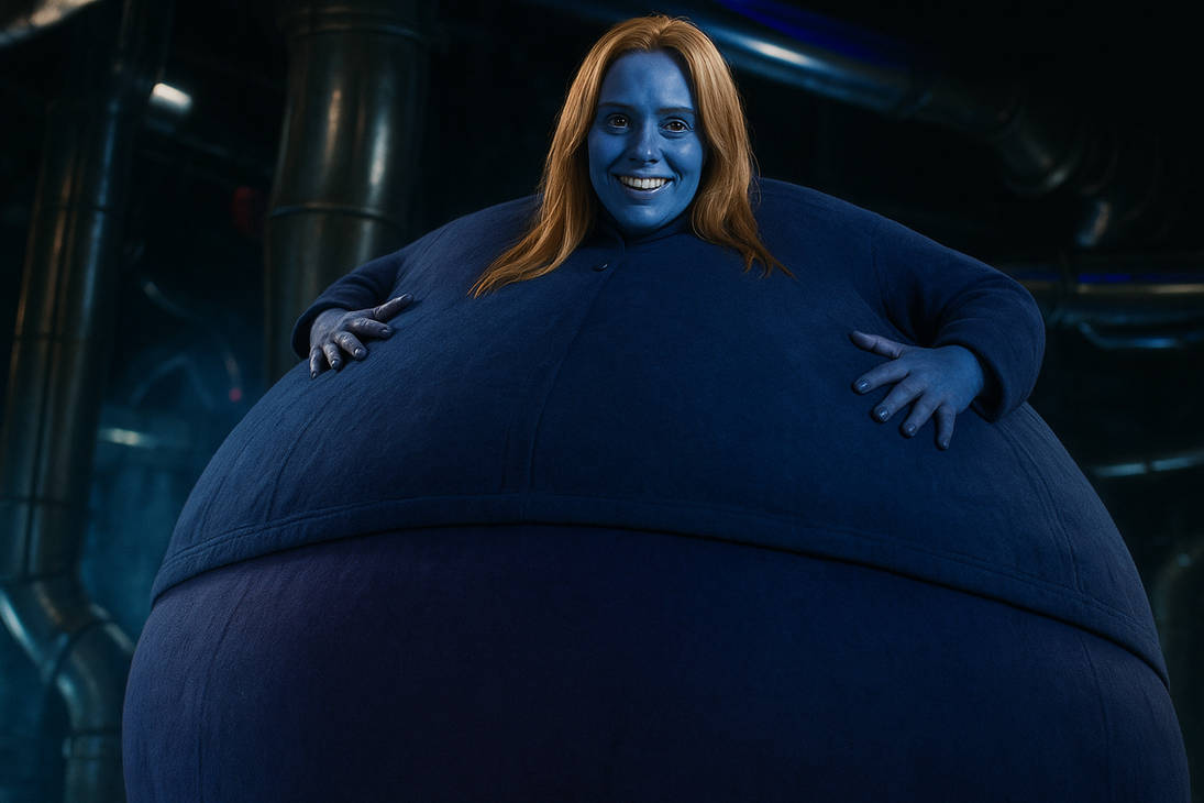 Random lady blueberry inflation by blues56 on DeviantArt