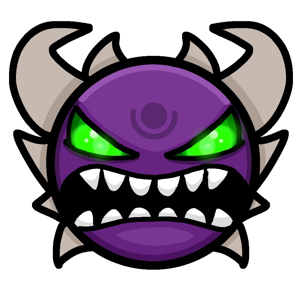Geometry dash fanmade difficulty-Grief demon by Furrfx on DeviantArt