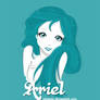 Ariel in Blue