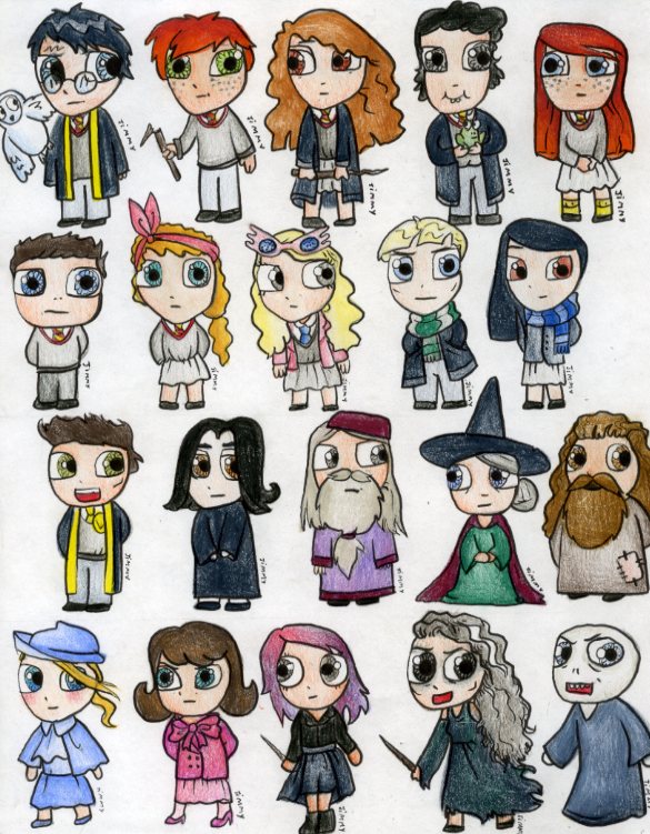 Dessins Harry Potter Facile à Faire Comment Dessiner Harry Potter En Version Chibi Tutori - vrogue.co