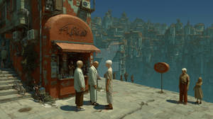 In one of the cities of a parallel universe