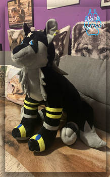 XXL Airuko plush #1 ( sitting )