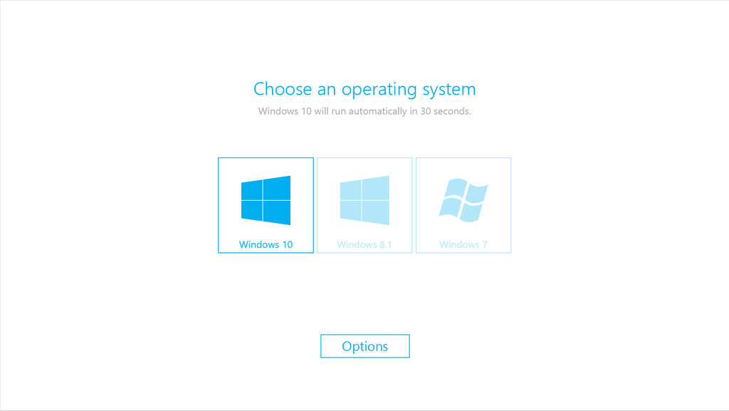 Boot screens OS choice (1920x1080) by kalinin-ilya on DeviantArt