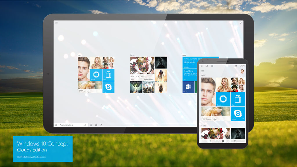 Windows 10 Design concept Family by kalinin-ilya on DeviantArt
