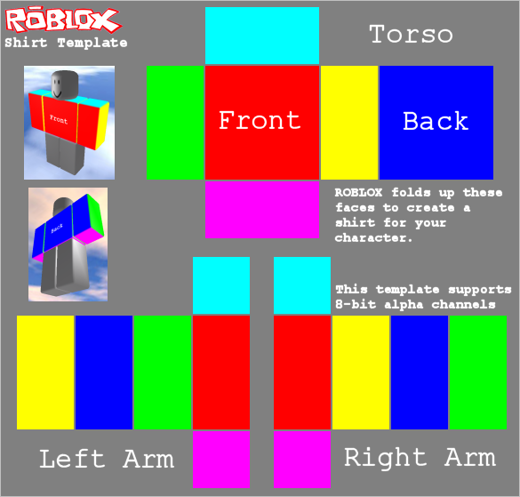 Roblox Shirt Template Pics Roblox Shirt Template Transparent