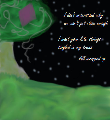 Kite Strings Tangled by rebelnijamaster on DeviantArt