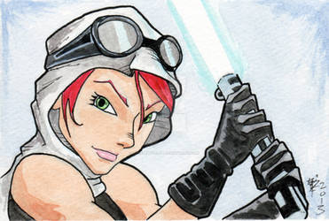 Mara Jade post card