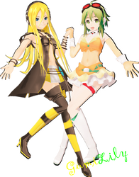 [MMDxRequest] Gumi x Lily