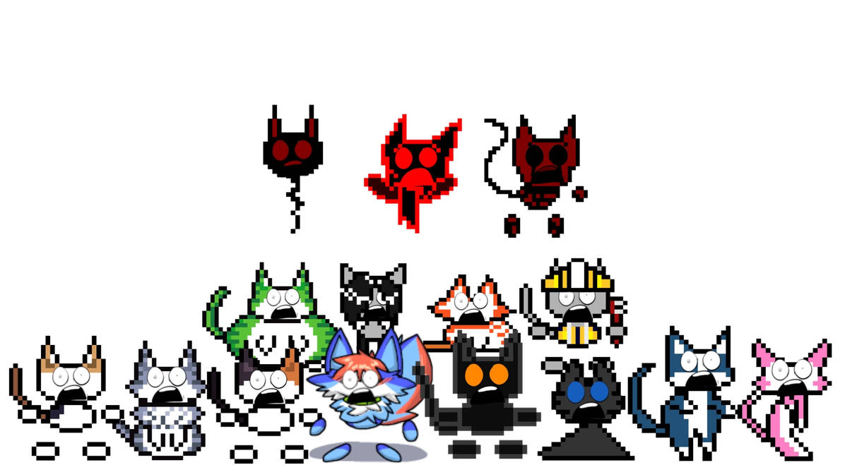 Catto Chart ALL CATTO BOI CHARACTERS SCREAMING! by gtw0922 on DeviantArt