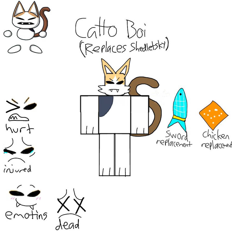 FORSAKEN Catto Boi Concept Art For Shedletsky By RainbowBoi2962 On forsaken-catto-boi-concept-art-for-shedletsky-by-rainbowboi2962-on