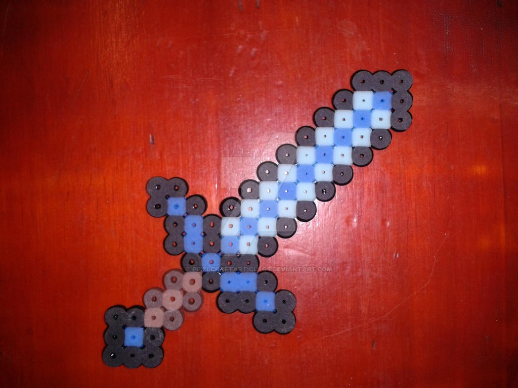 Espada diamante Minecraft by PixelCraftArticulos on DeviantArt