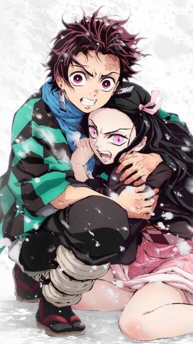 Demon Slayer - Tanjiro and Nezuko by NadiaCoelho on DeviantArt