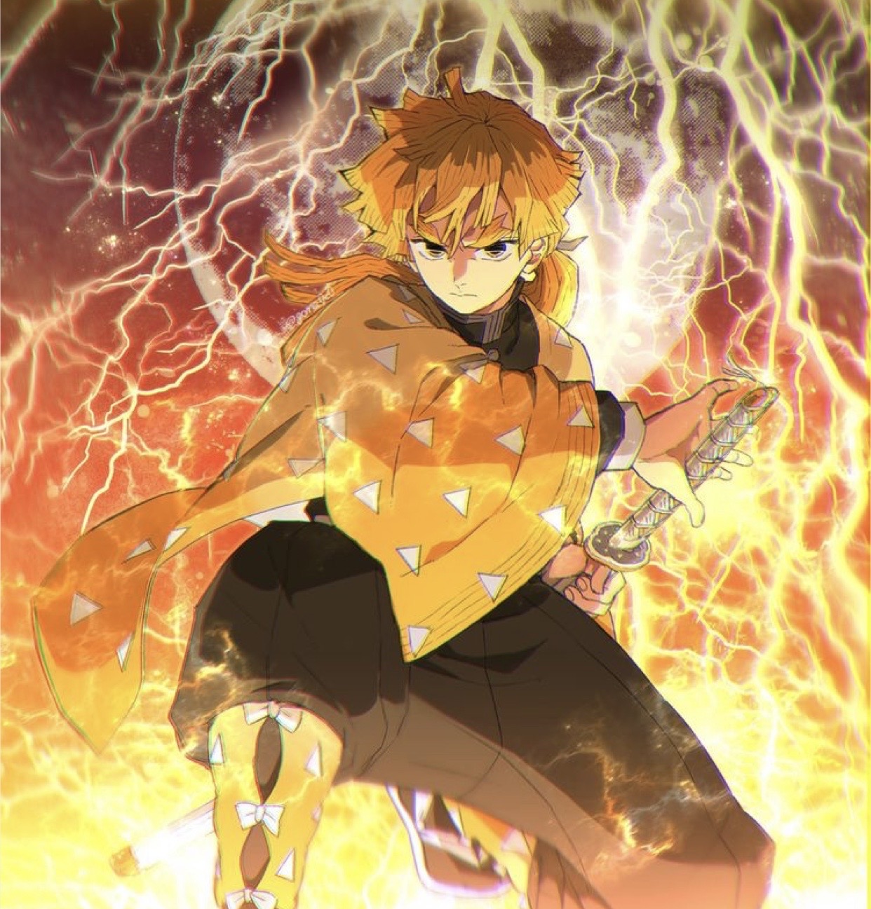 Zenitus Agatsuma Demon Slayer 1 5 by acecipher6666 on DeviantArt