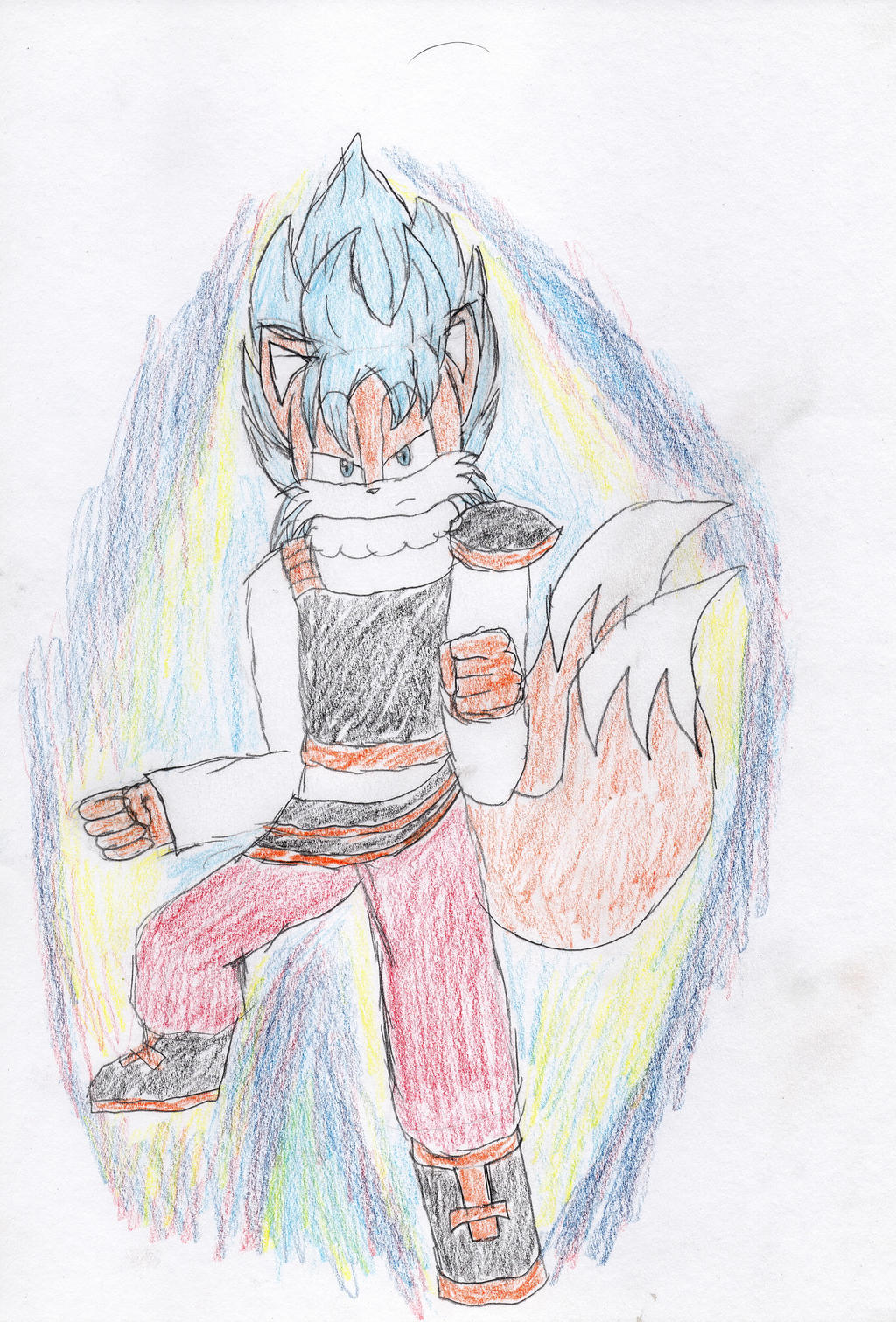 Super Saiyan Blue Hyper by HyperCloudStrife on DeviantArt