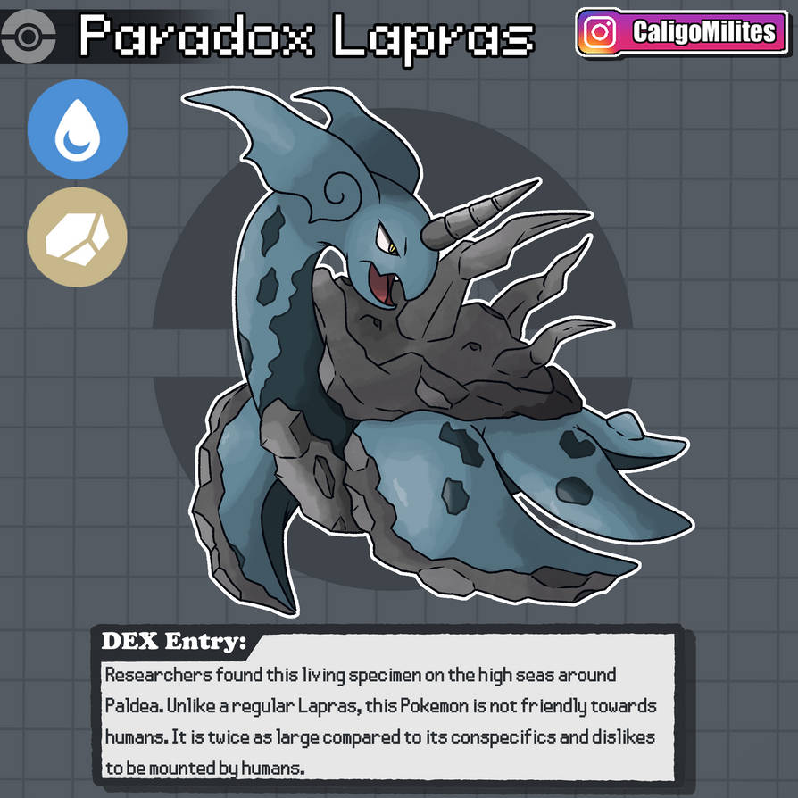 Paradox Lapras Pokemon Fakemon By CaligoMilites On DeviantArt paradox-lapras-pokemon-fakemon-by-caligomilites-on-deviantart