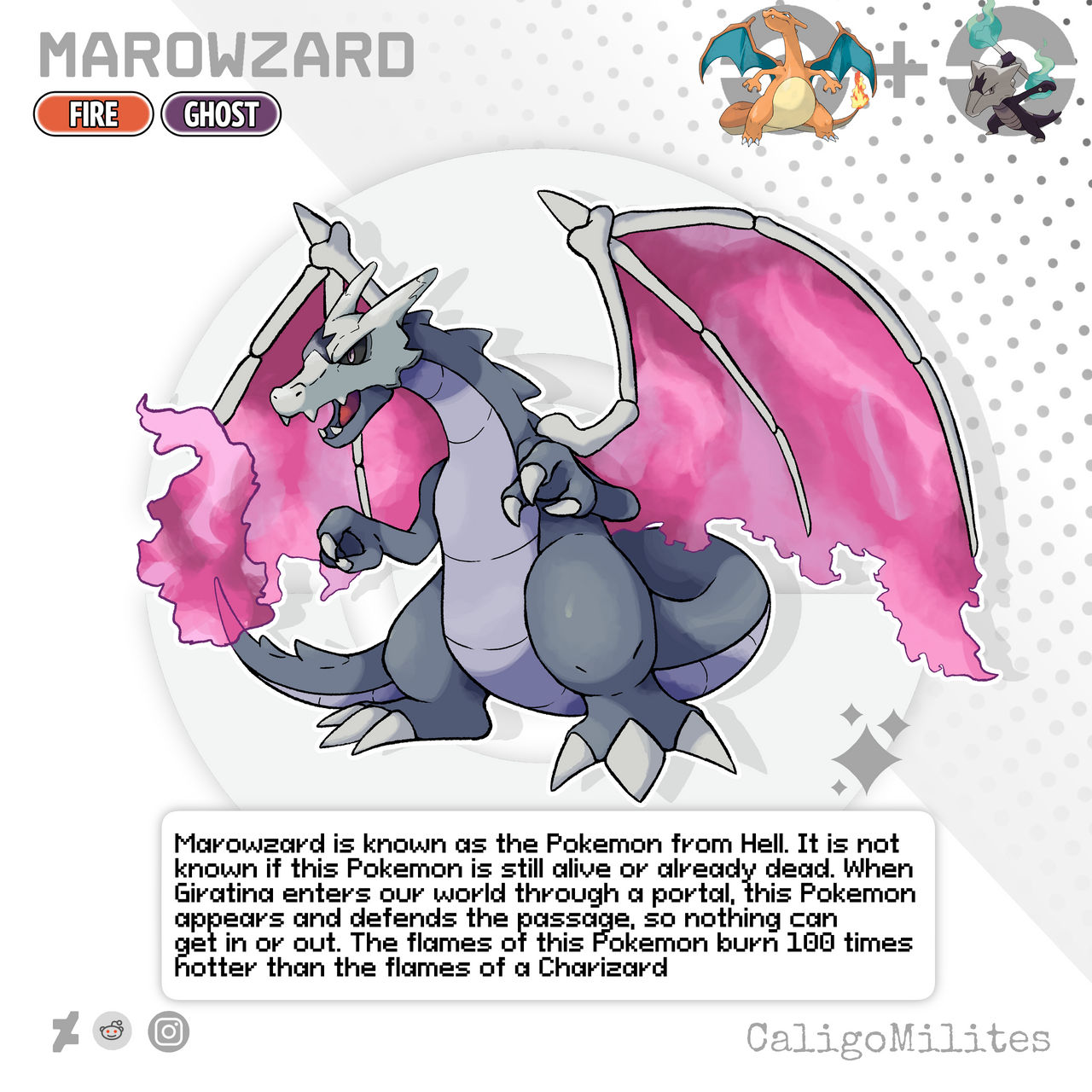 Pokemon Fusion Deviantart Charizard