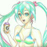 miku summer milkshake