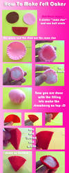 How to make felt cakes by SuperCat0000