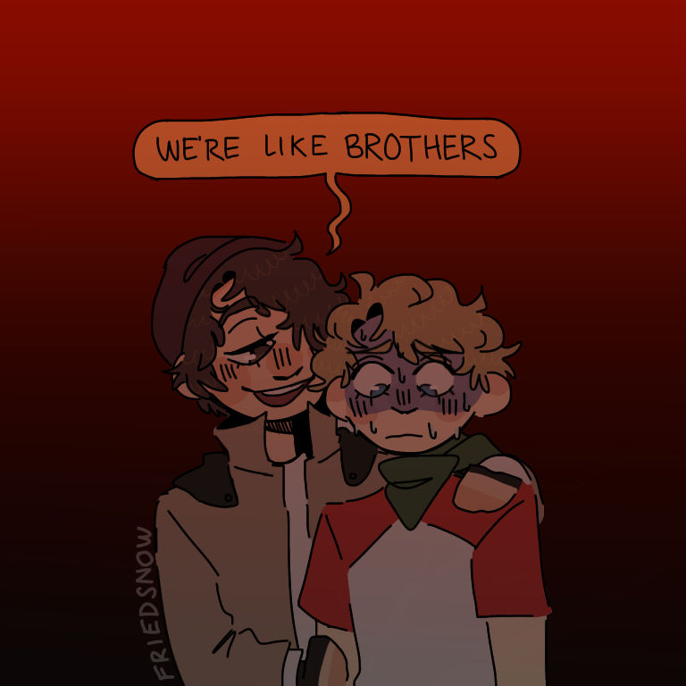Gorgeous They’re Bros. But Are They Brothers? Landscape Concept Gorgeous They’re Bros. But Are They Brothers? Landscape Concept