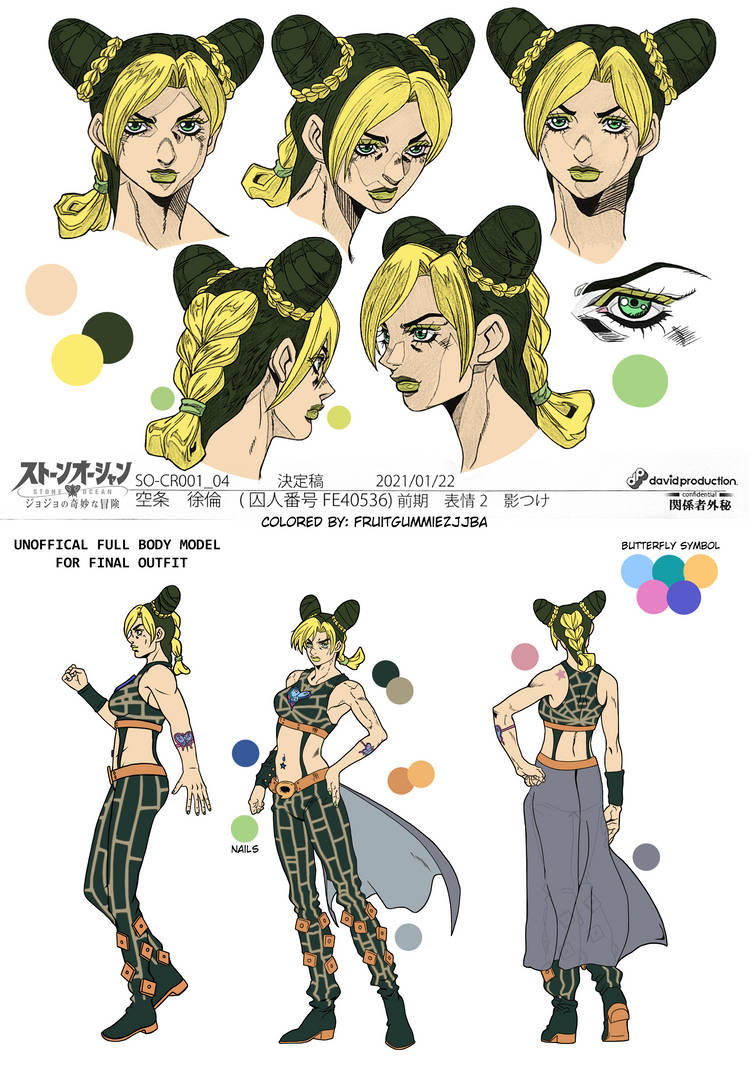 Cujoh Jolyne Cujoh by FruitgummiezJJBA on DeviantArt