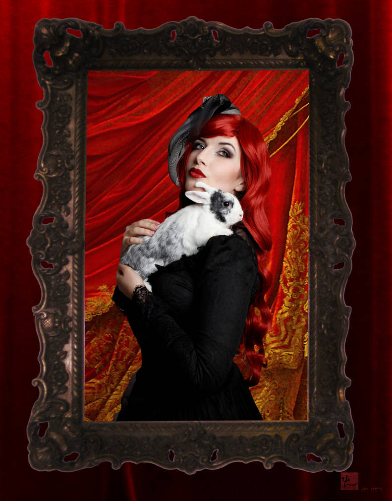Red Lady Portrait Experiment