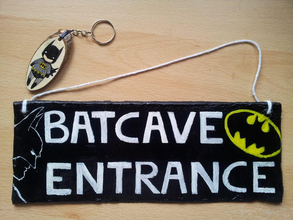 Batman Entry. Sign Batman Door Sign by DecorumDreams on DeviantArt
