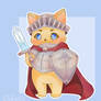 Sir Whiskerblade - The feline Knight