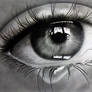 Crying eye! Pencils on paper