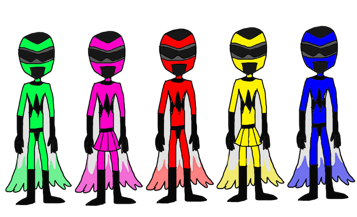 The Angel Rangers suits by NEONStudios2024 on DeviantArt