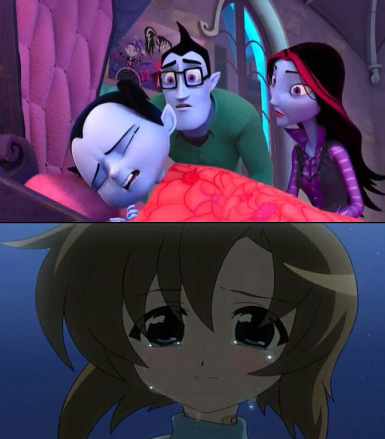 Vampirina is sad when she sees Rena's tears by NEONStudios2024 on ...